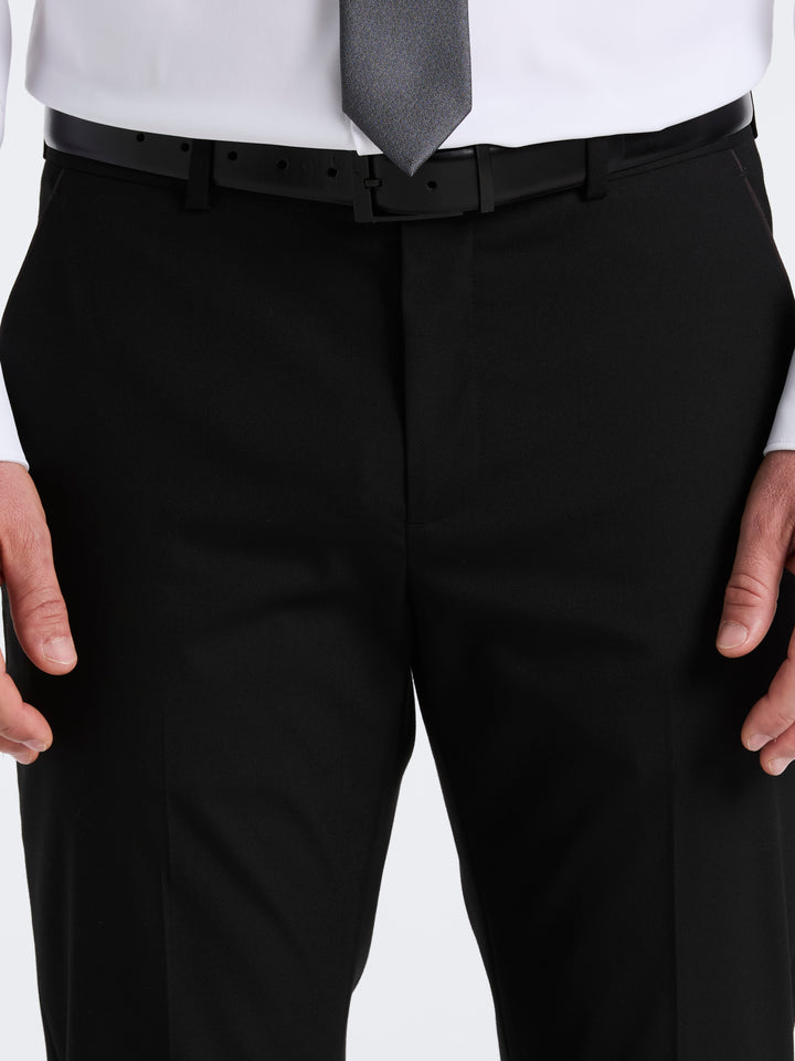 Very Slim Fit Stretch Tuxedo Pant (Black) 