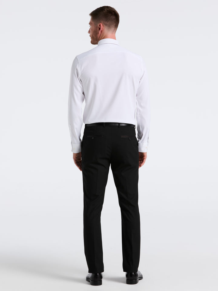 Very Slim Fit Stretch Tuxedo Pant (Black) 