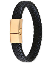 Watch & Bracelet Set (Black/Gold) 