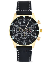 Watch & Bracelet Set (Black/Gold) 