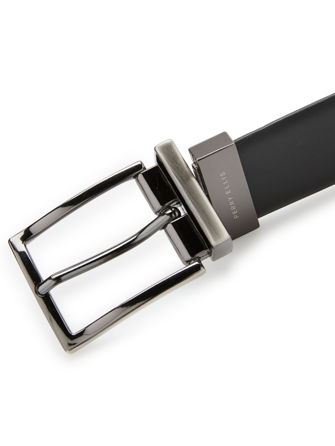 Wavy Black Leather Belt (Blk20) 