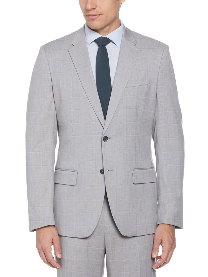 Windowpane Plaid Jacket (Felt Grey) 