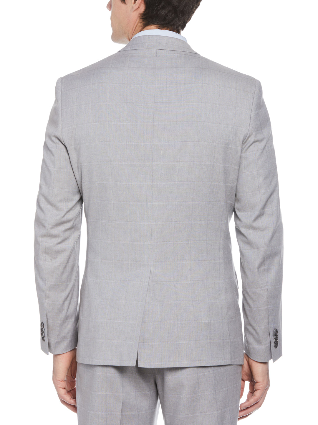 Windowpane Plaid Jacket (Felt Grey) 