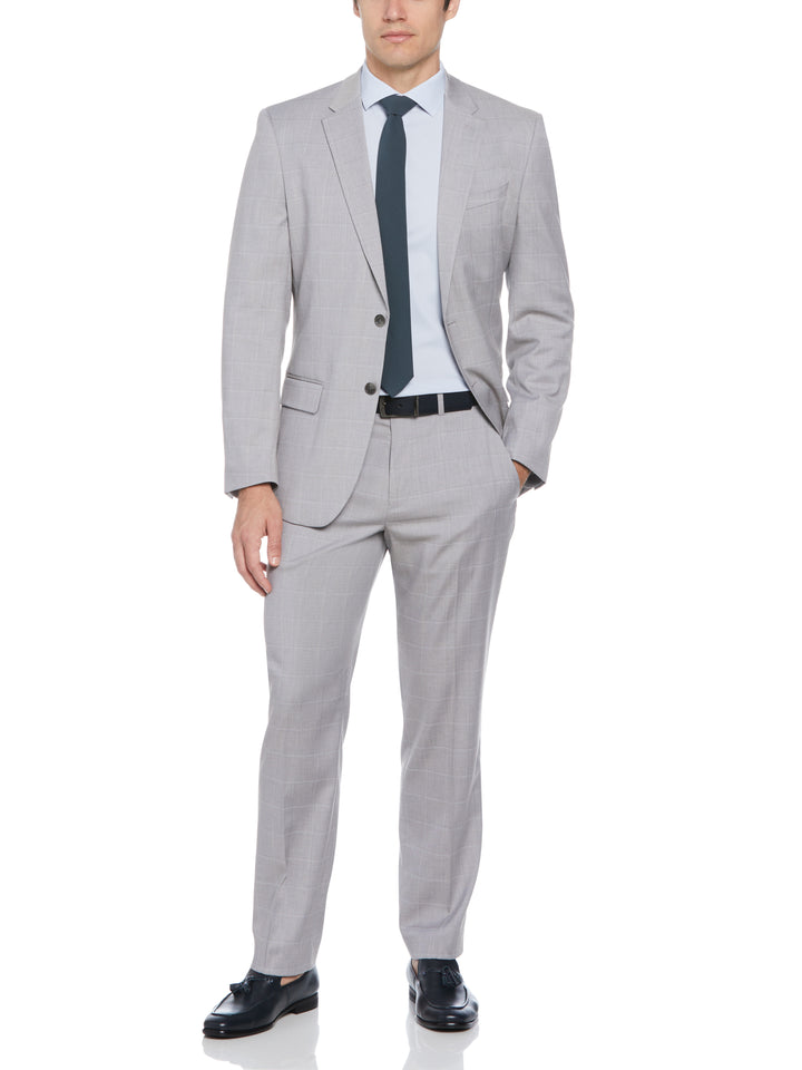 Windowpane Plaid Jacket (Felt Grey) 