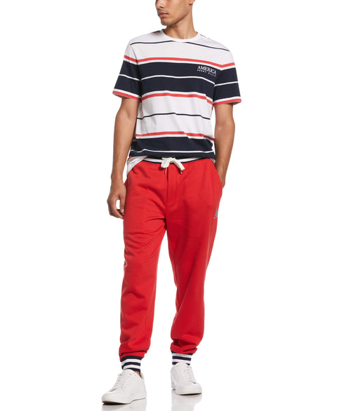 Yarn Dye Stripe Shirt (Bright White) 
