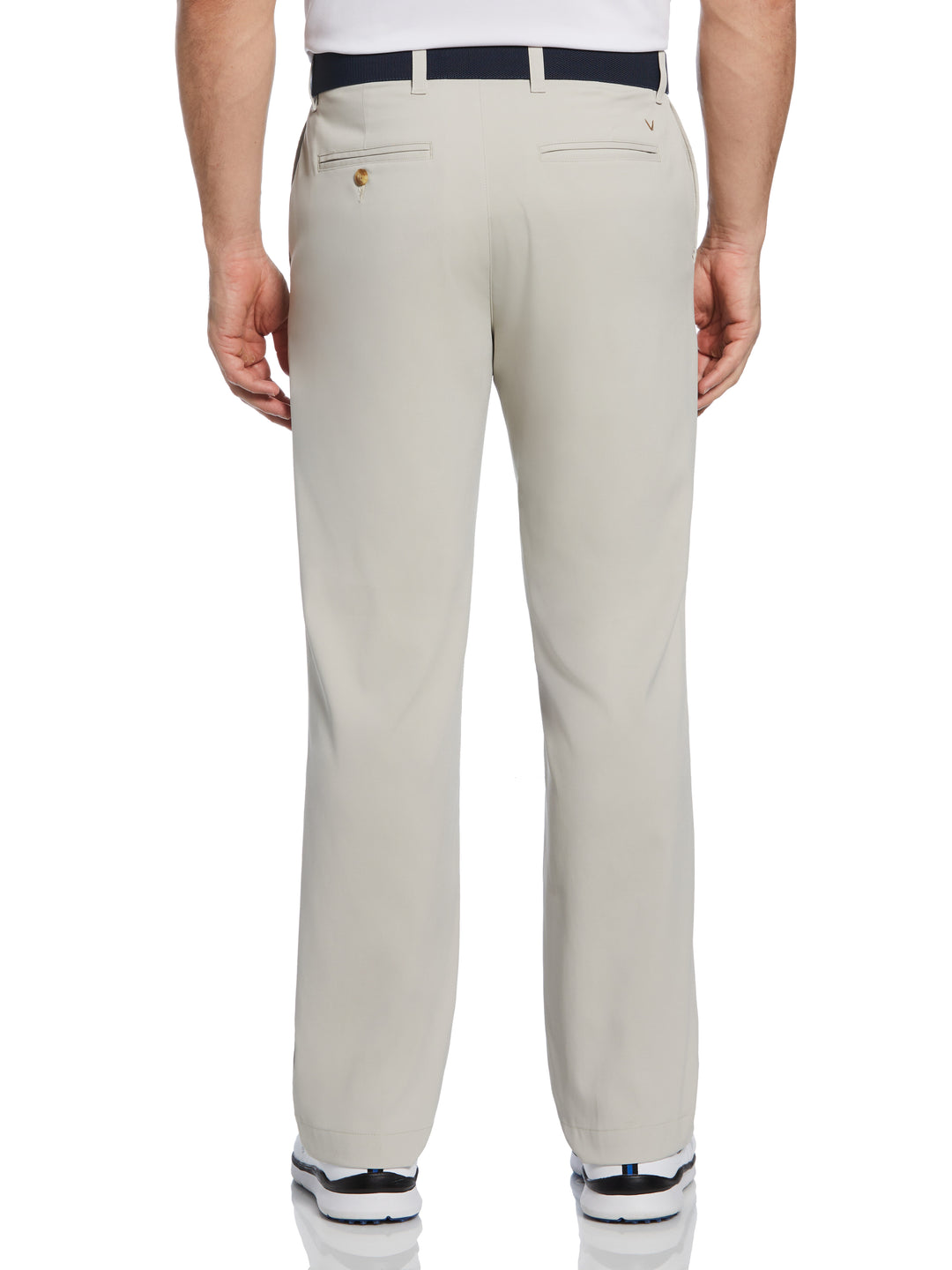 Stretch Lightweight Classic Pant with Active Waistband (Silver Lining) 