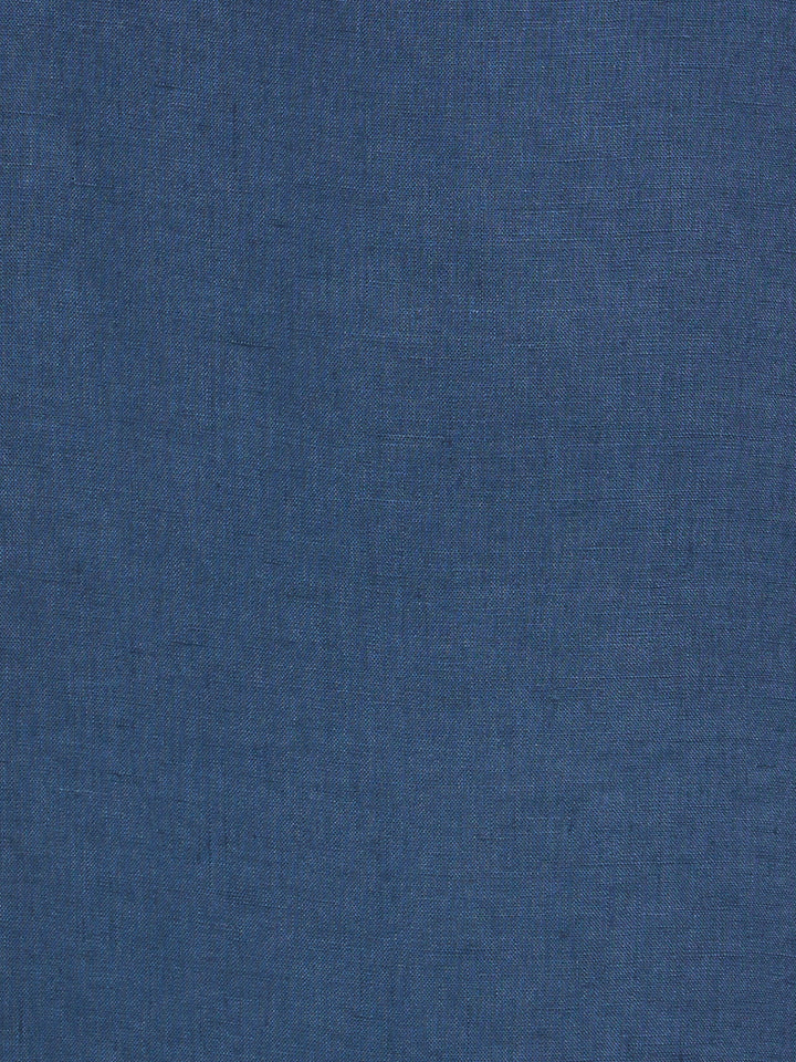Linen Guayabera Shirt (Ensign Blue) 
