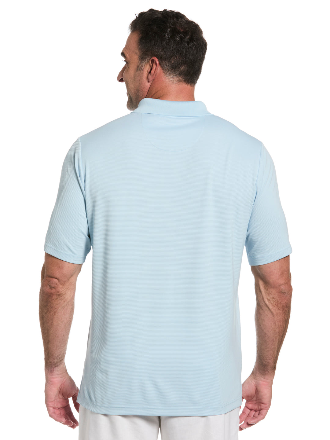Big & Tall Ottoman Polo Shirt (Dream Blue) 