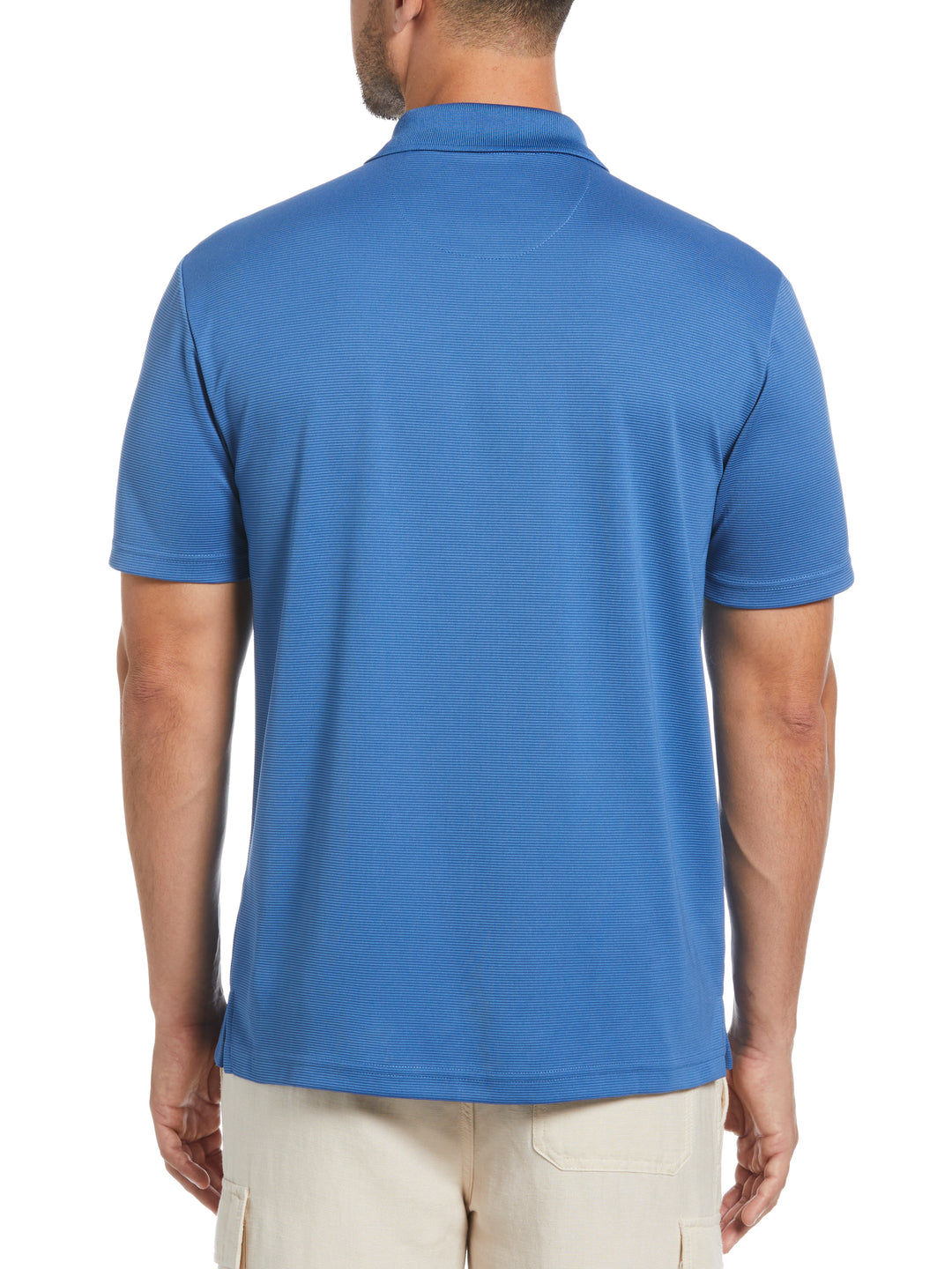 Wicking Ottoman Golf Polo Shirt (Delft) 
