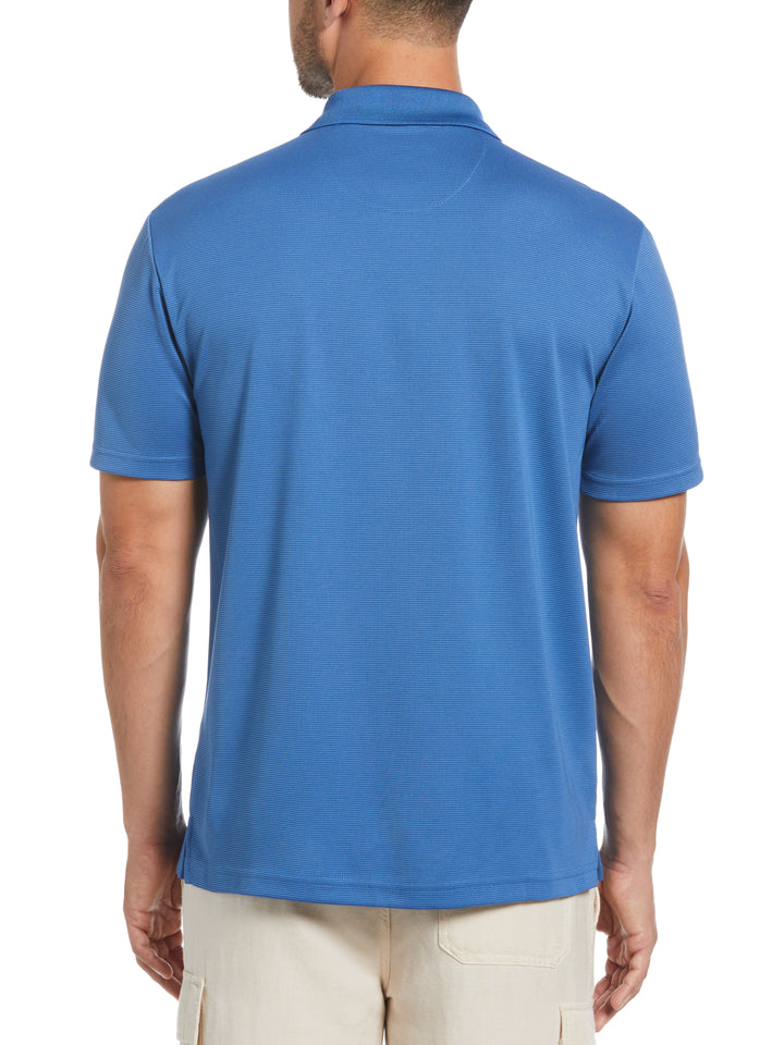 Wicking Ottoman Golf Polo Shirt (Delft) 