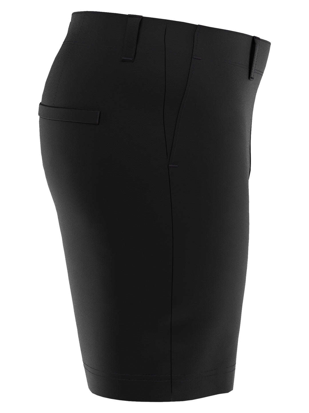 7” Flat Front Golf Short with Active Waistband (Caviar) 