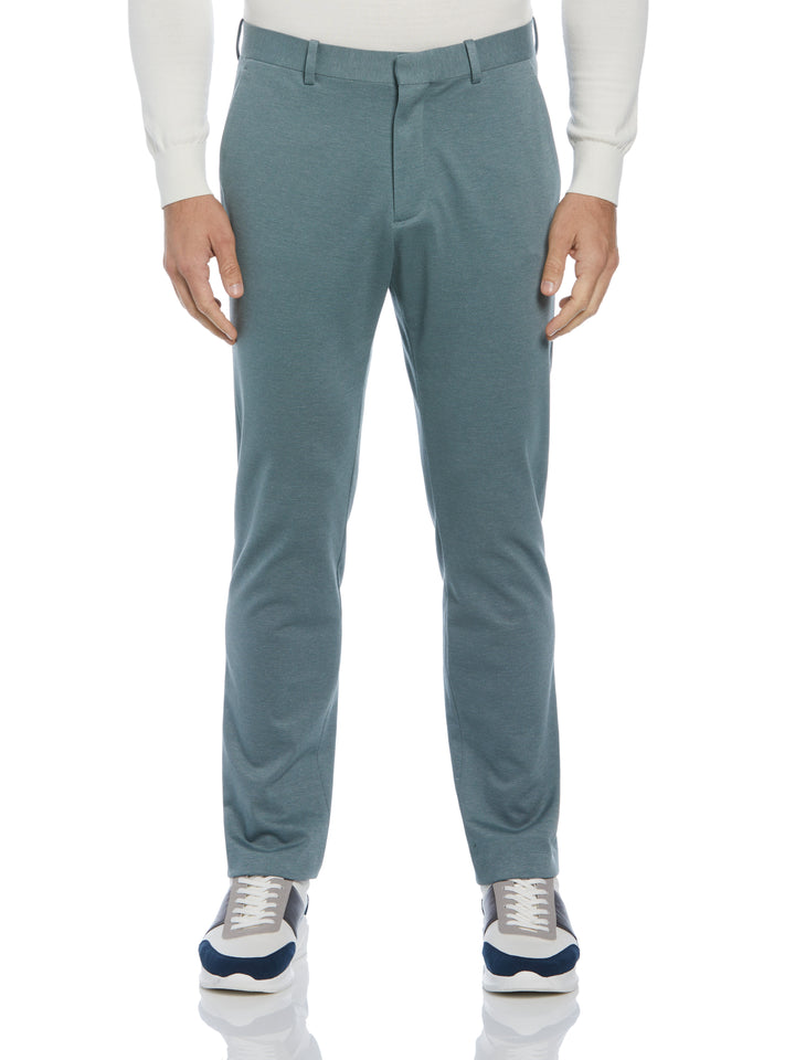 Smart Knit Two Tone Slim Fit Suit Pants (Goblin Blue) 