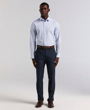 Dobby Louis Slim Fit Suit Pants (Total Eclipse) 