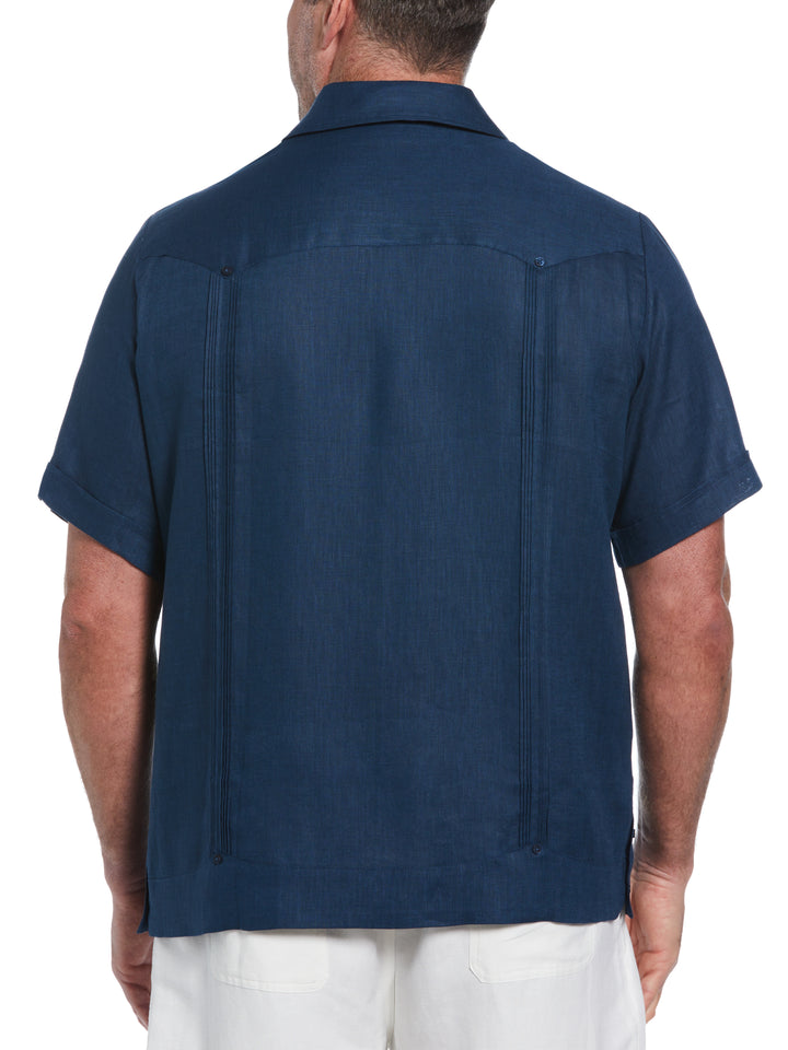 Linen Guayabera Shirt (Titan) 