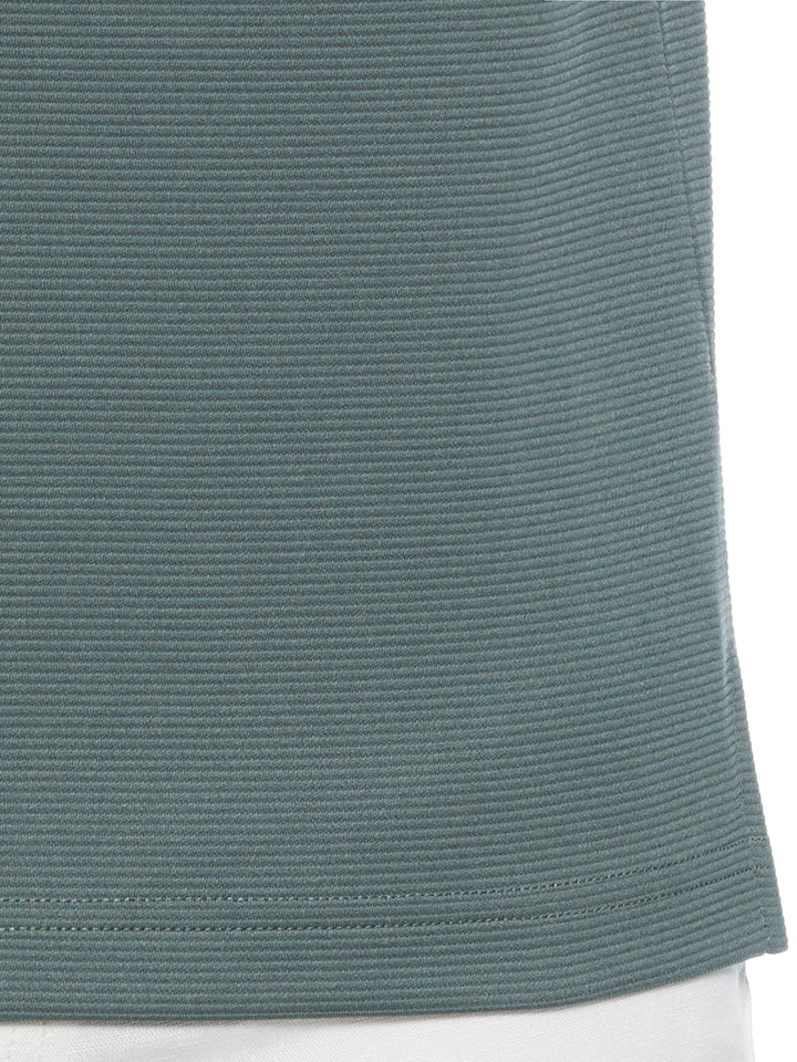 Wicking Ottoman Golf Polo Shirt (Balsam Green) 