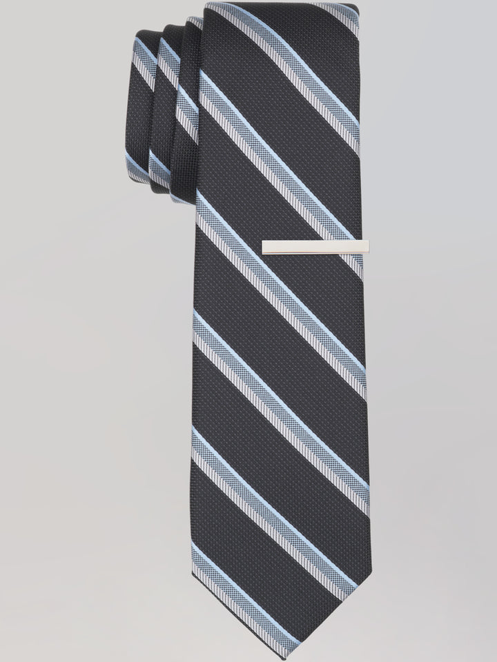 DAVISON STRIPE TIE (Black) 