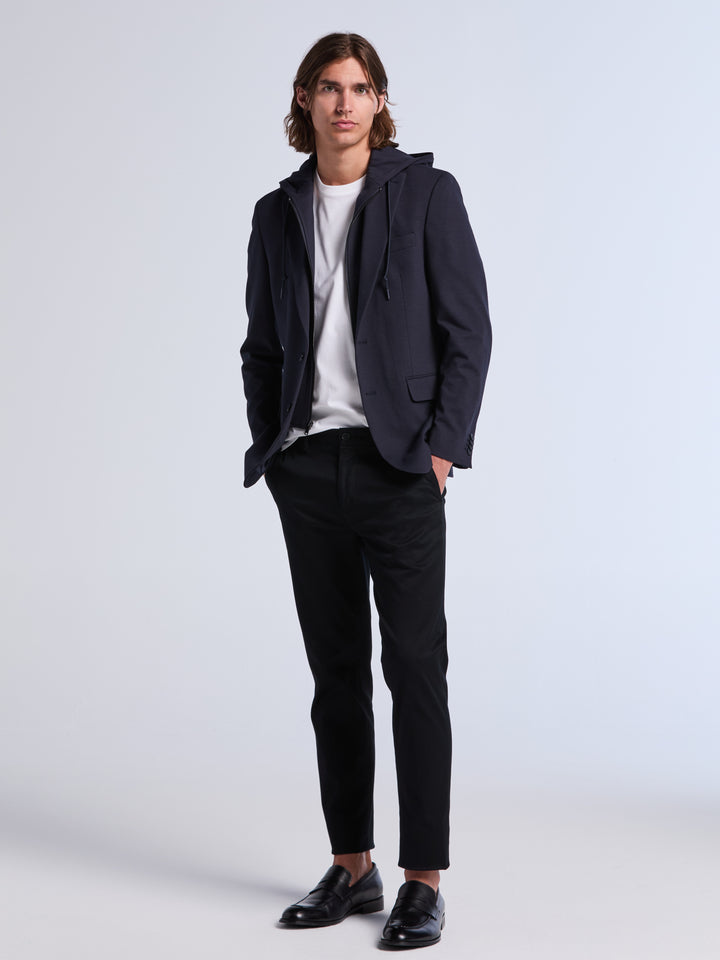 Elbern Knit Stretch Slim Fit Jacket