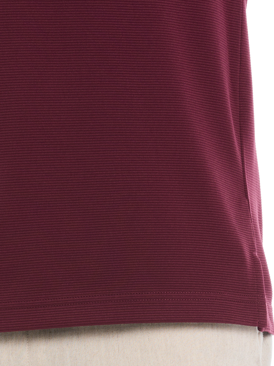 Wicking Ottoman Golf Polo Shirt (Windsor Wine) 