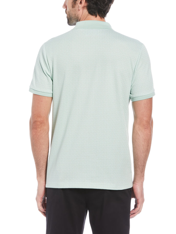 Jacquard Polo (Silt Green) 