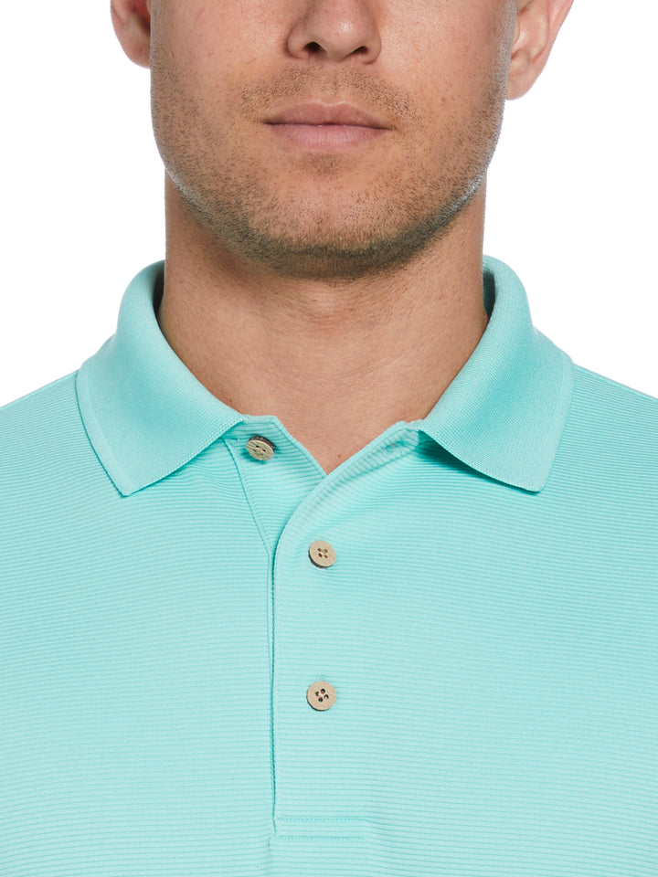 Wicking Ottoman Golf Polo Shirt (Cascade) 