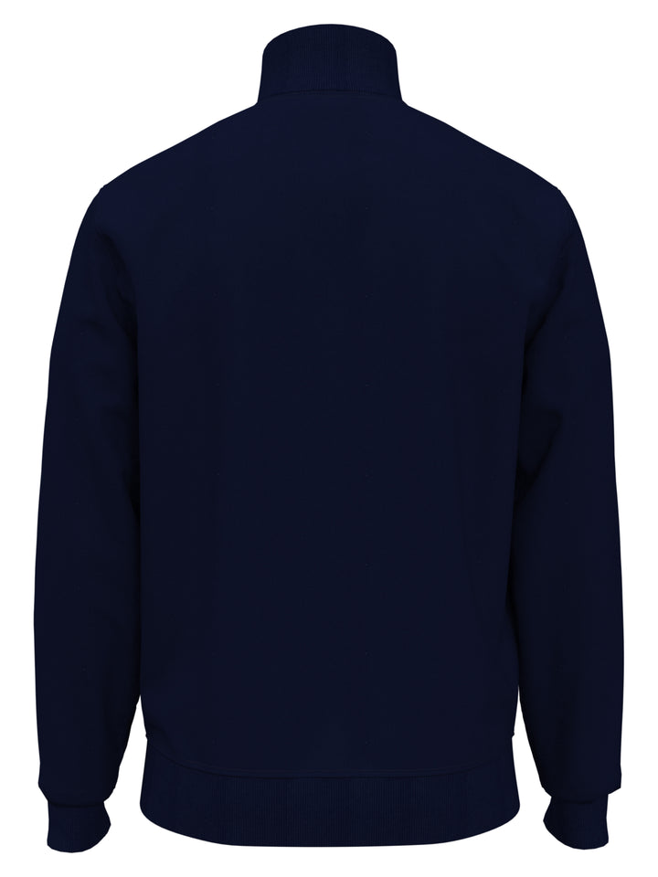 Colorblock Fleece Track Jacket (Dark Sapphire) 