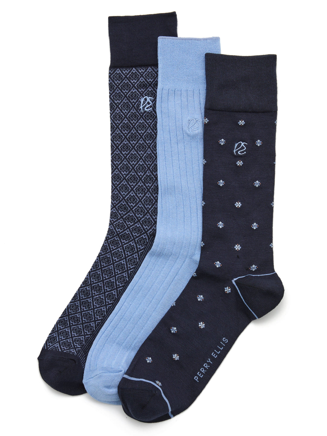 3 Pack Neat Logo Sock (Med Assrt) 