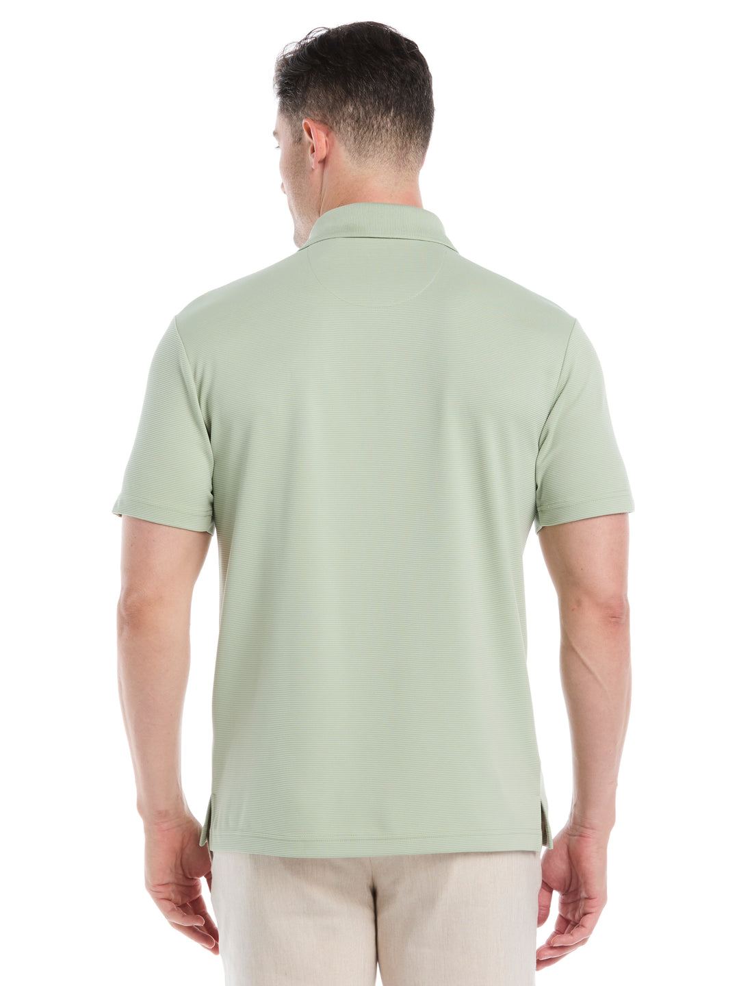 Wicking Ottoman Golf Polo Shirt (Reseda) 