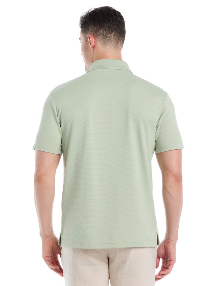 Wicking Ottoman Golf Polo Shirt (Reseda) 