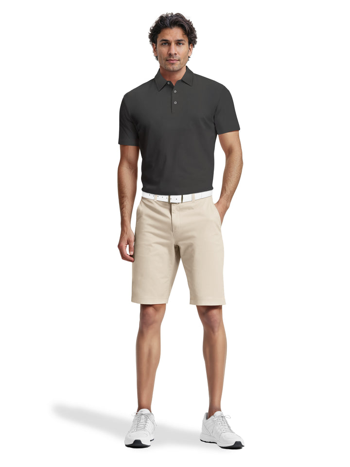 Airflux Mesh Golf Polo (Asphalt) 