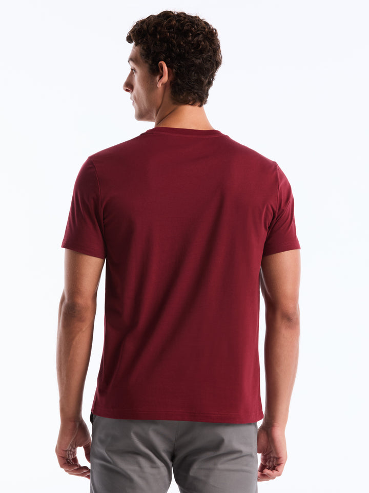 Basic Core Tee (Cabernet) 