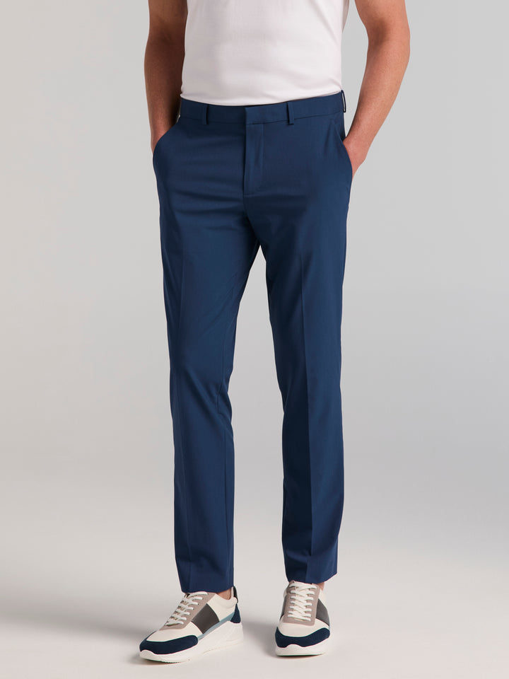Slim Fit Total Stretch Suit Pants (Sargasso Sea) 