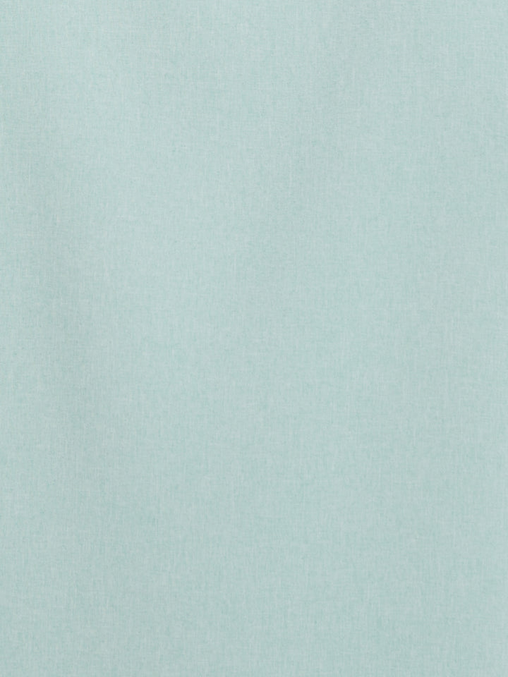 Two-Tone Cross Tuck Chambray Shirt (Blue Surf) 