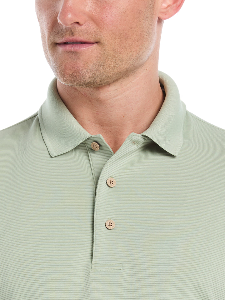 Wicking Ottoman Golf Polo Shirt (Reseda) 