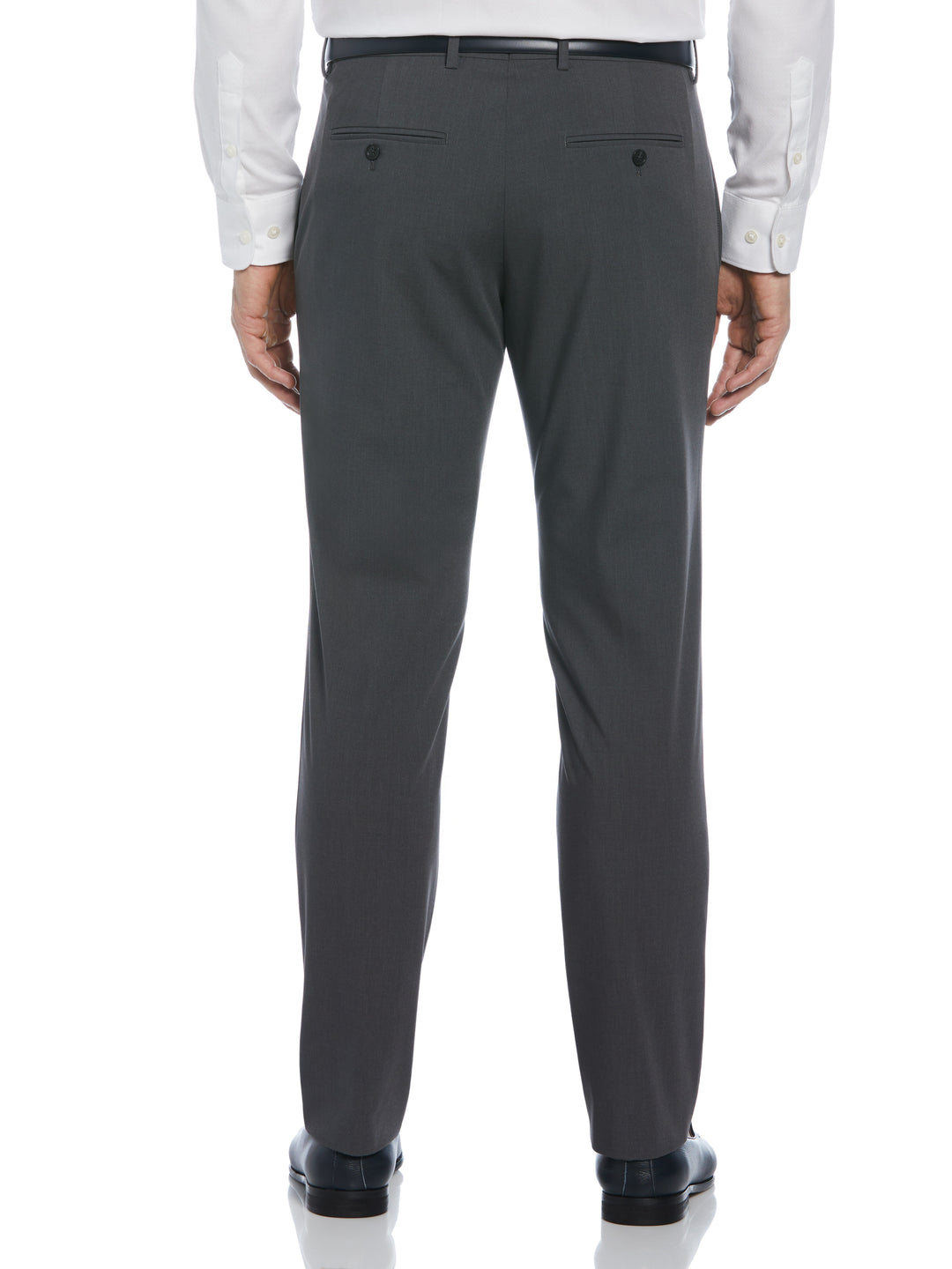Slim Fit Textured Luxe Suit Pant (Turbulence) 