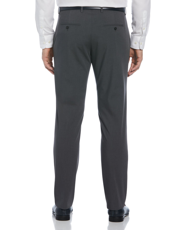Slim Fit Textured Luxe Suit Pant (Turbulence) 