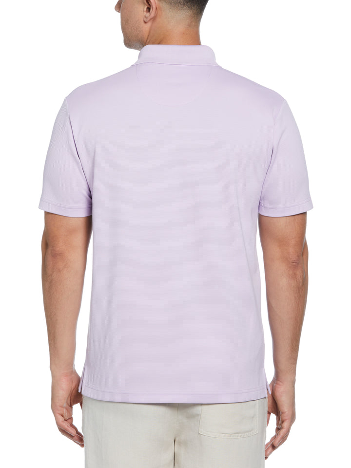 Wicking Ottoman Golf Polo Shirt (Pastel Lilac) 