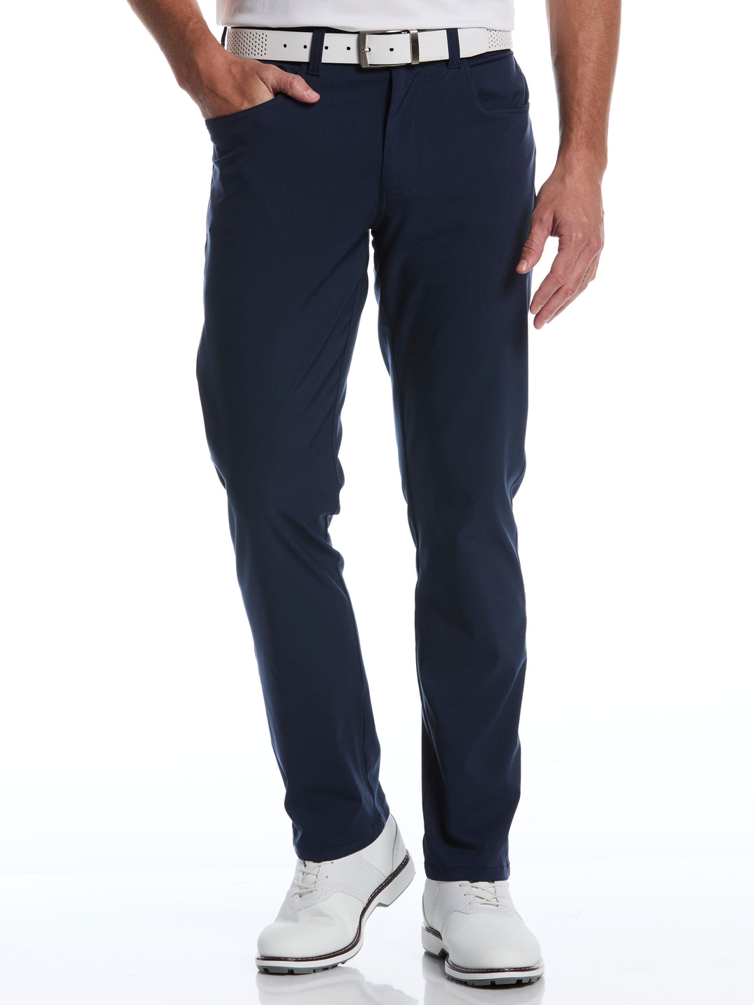 5 Pocket Adjustable Waistband Pant (Classic Navy) 