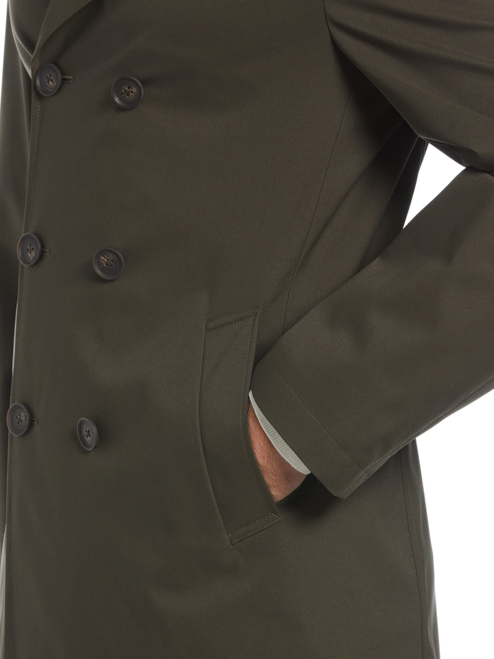 Elias All Weather Nylon Coat (Olive) 