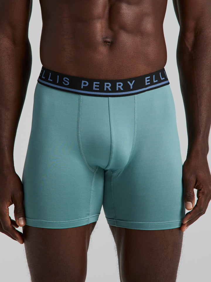 Viscose 4-Pack Boxer Brief (Forever Blue) 