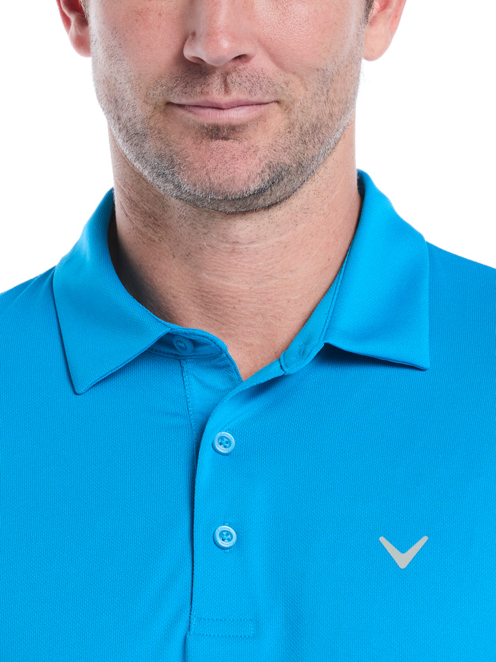Mens Micro Hex Solid Color (Methyl Blue) 
