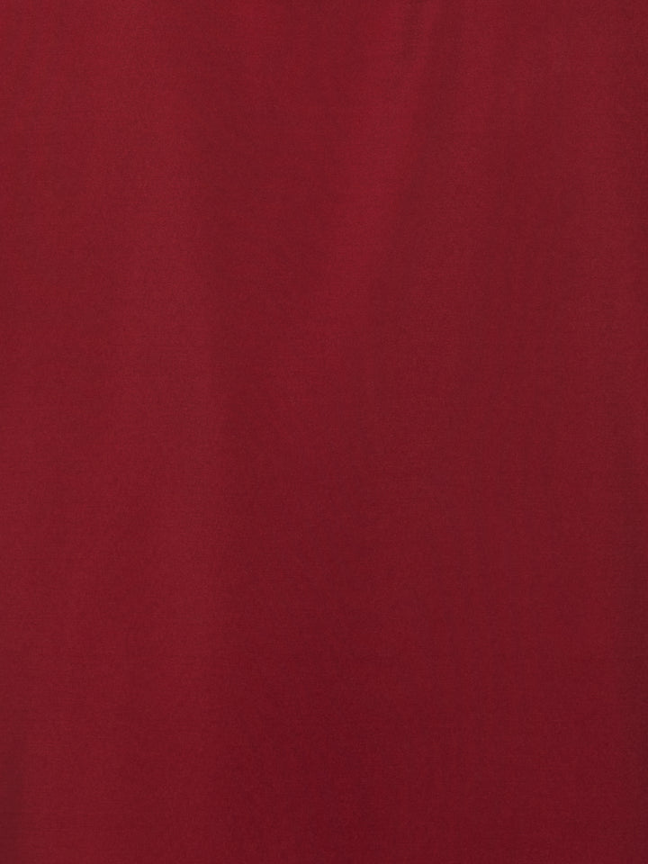 Camp Collar Retro Panel Shirt (Biking Red) 