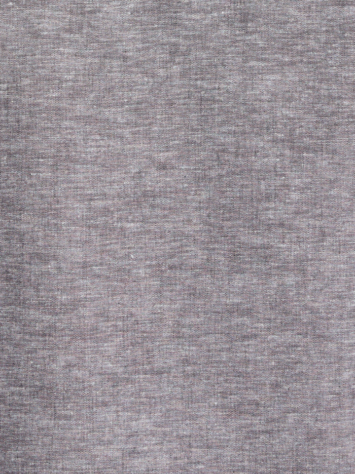 Linen Blend Tuck Panel Shirt (Jet Black) 