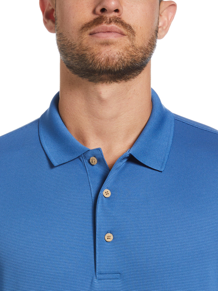 Wicking Ottoman Golf Polo Shirt (Delft) 