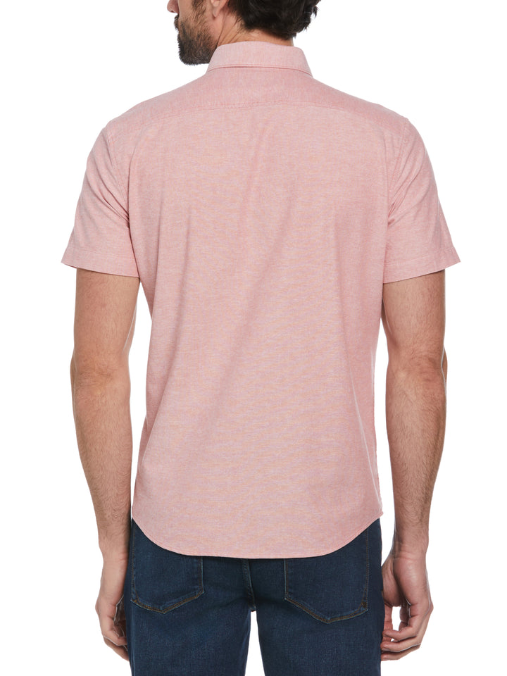 Short Sleeve Oxford Shirt (Mineral Red) 