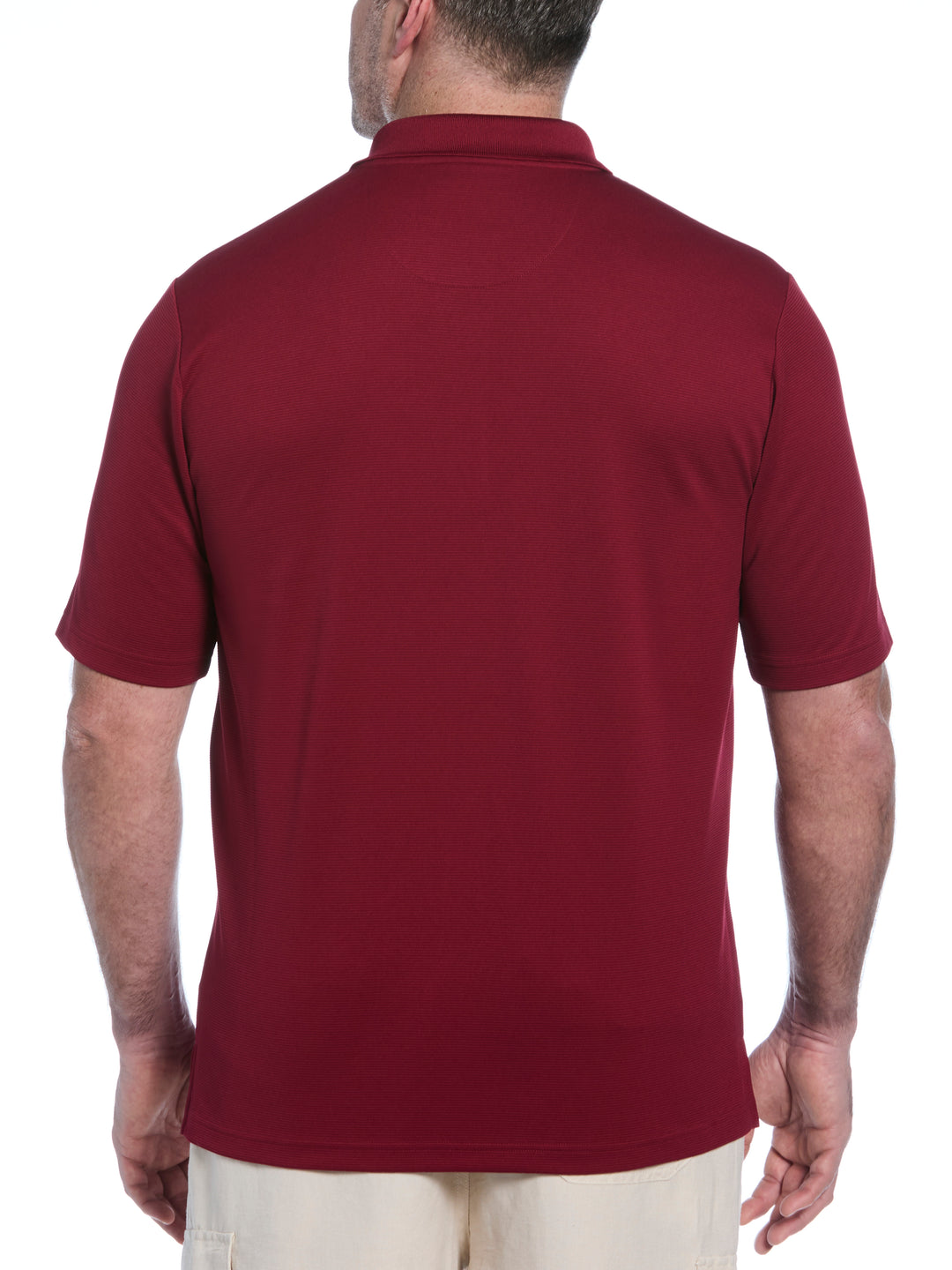 Big & Tall Ottoman Polo Shirt (Biking Red) 