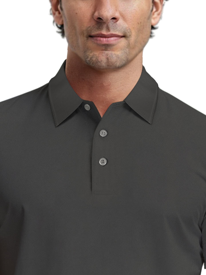 Airflux Mesh Golf Polo (Asphalt) 