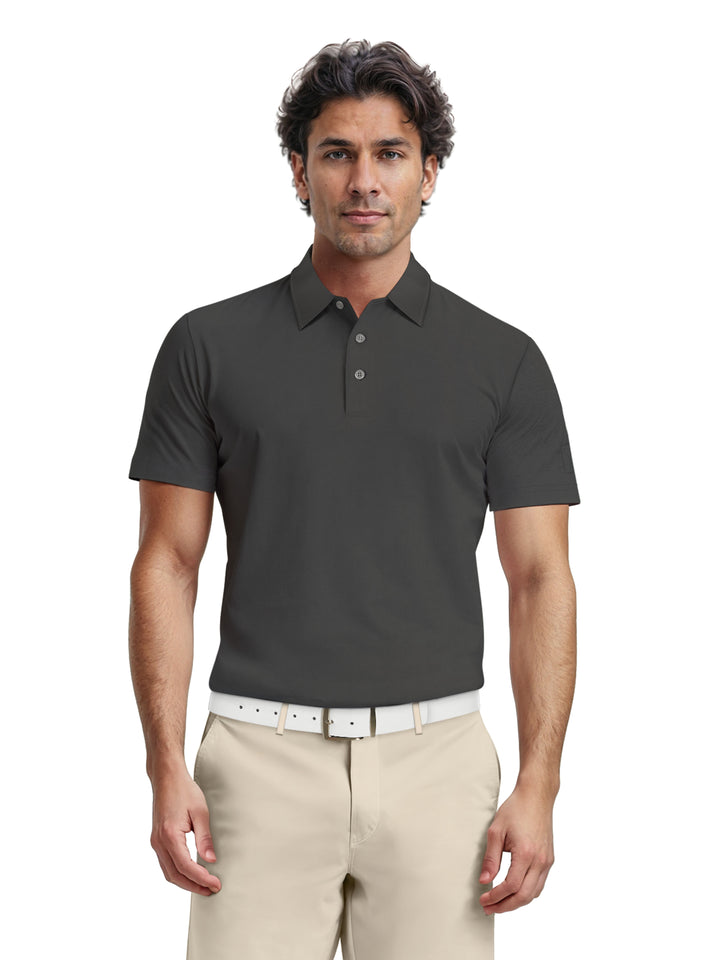 Airflux Mesh Golf Polo (Asphalt) 