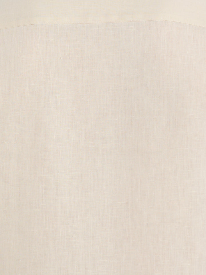 Linen Blend Wrinkle-Resistant Shirt (Summer Sand) 