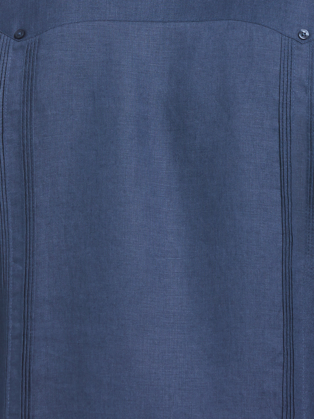 Linen Guayabera Shirt (Ensign Blue) 