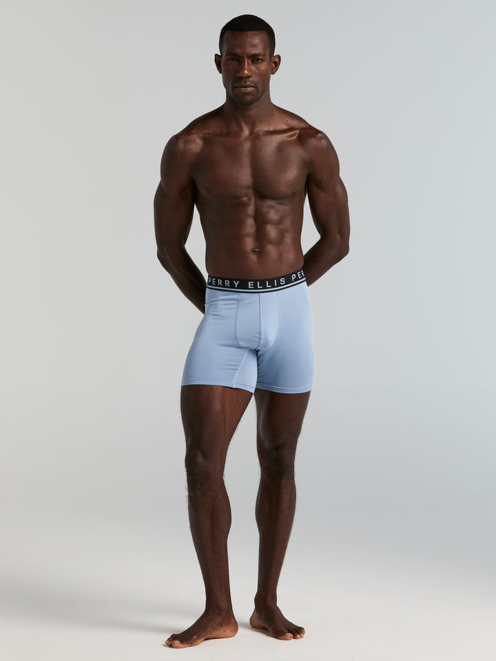 Viscose 4-Pack Boxer Brief (Forever Blue) 